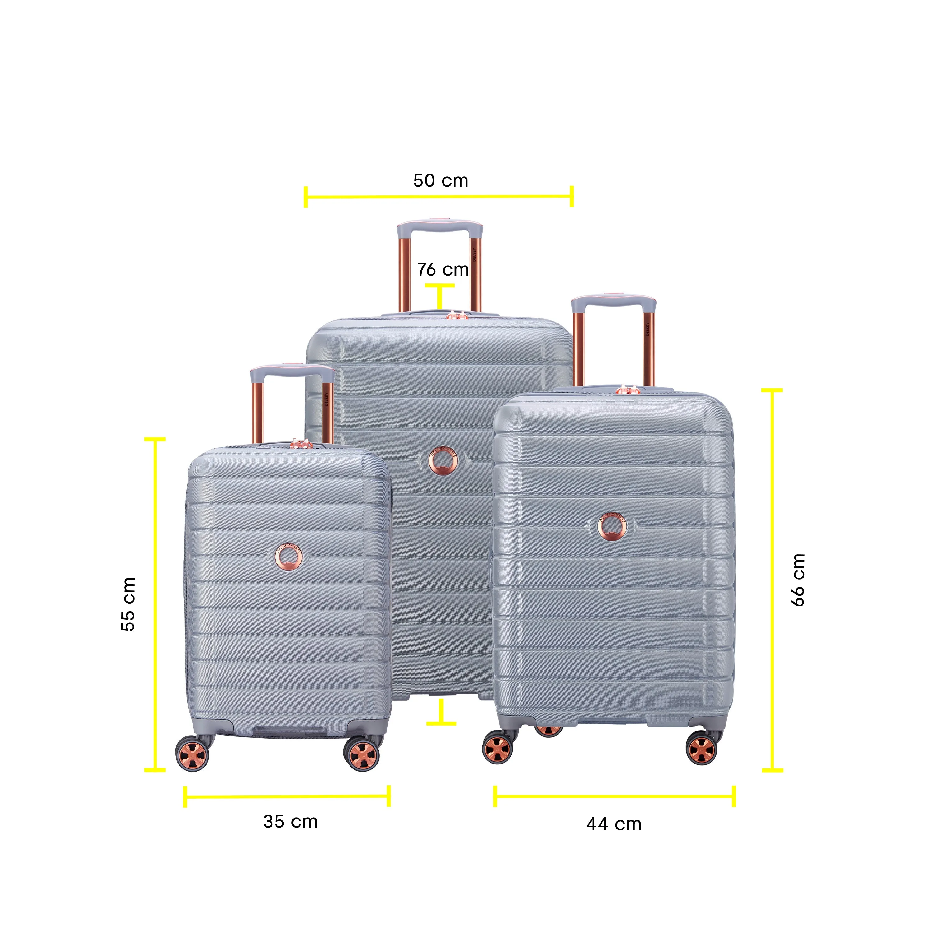 SHADOW 5.0 - Set 3 Expandable Suitcases (L-75cm) (M-66cm) (S-55cm)