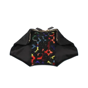 Small Multi-Bead Embroidered Clutch