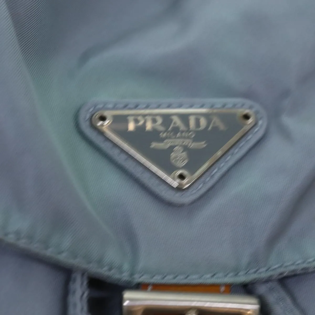 Trendy Inspired Prada Backpack Nylon Blue Auth 77354