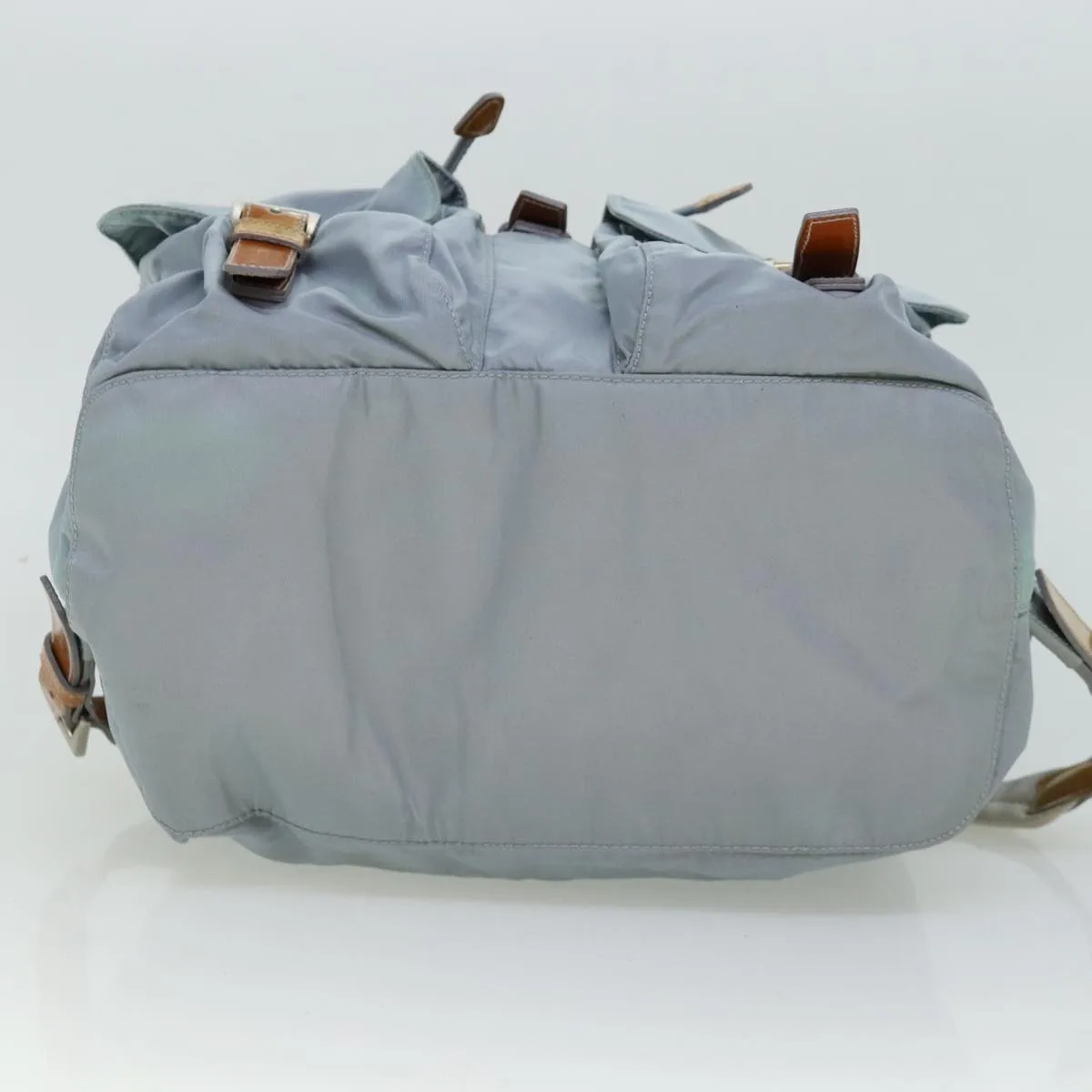 Trendy Inspired Prada Backpack Nylon Blue Auth 77354
