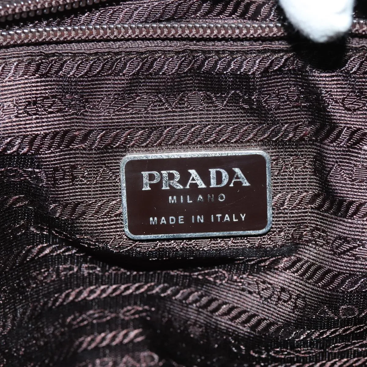 Trendy Inspired Prada Backpack Nylon Khaki Auth 75695