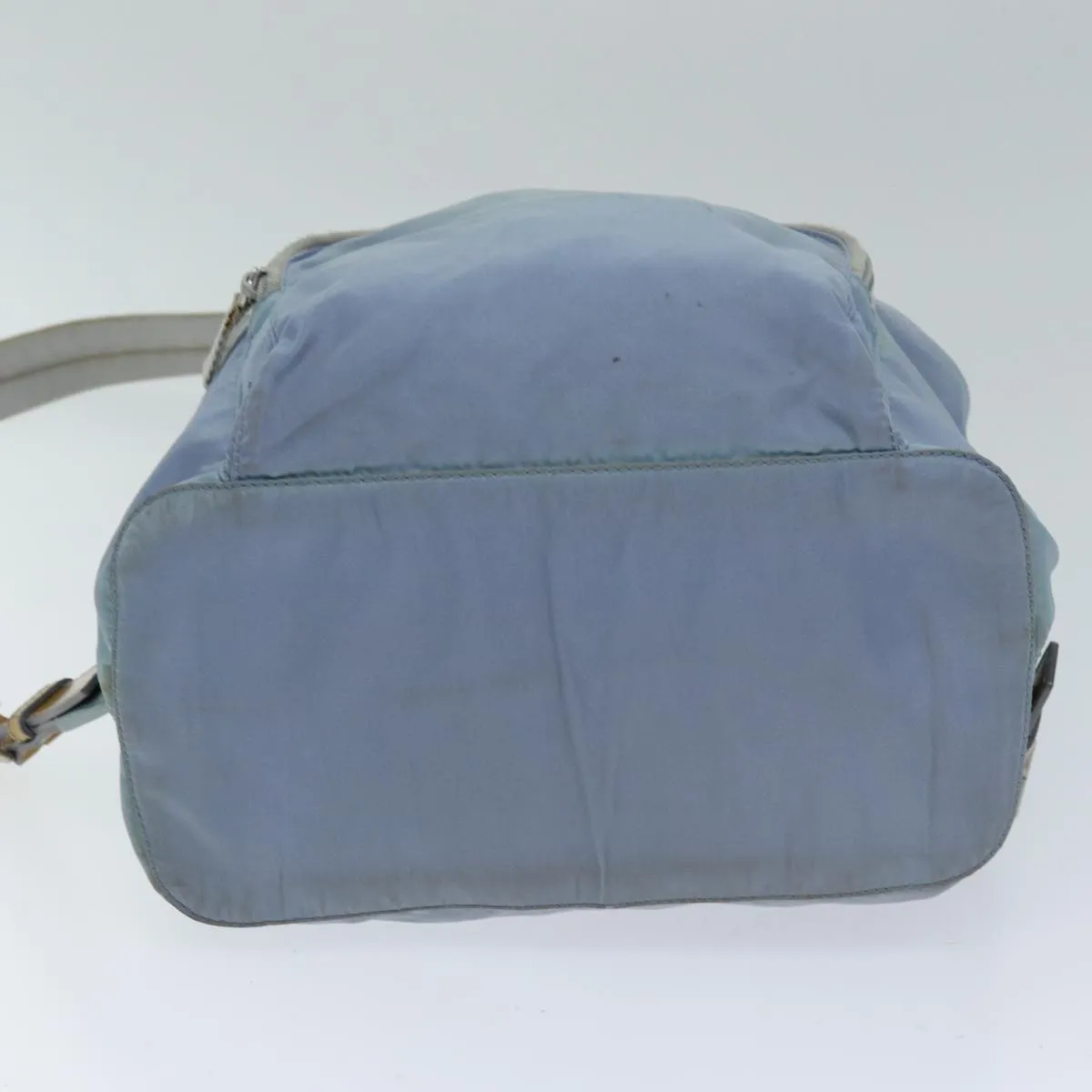 Trendy Inspired Prada Backpack Nylon Light Blue Auth 75233