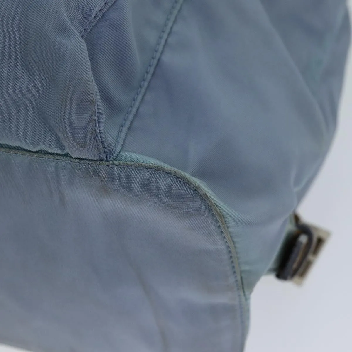 Trendy Inspired Prada Backpack Nylon Light Blue Auth 75233