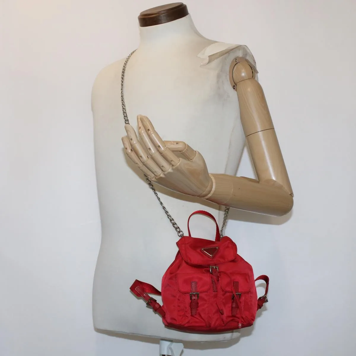 Trendy Inspired Prada Renylon Backpack