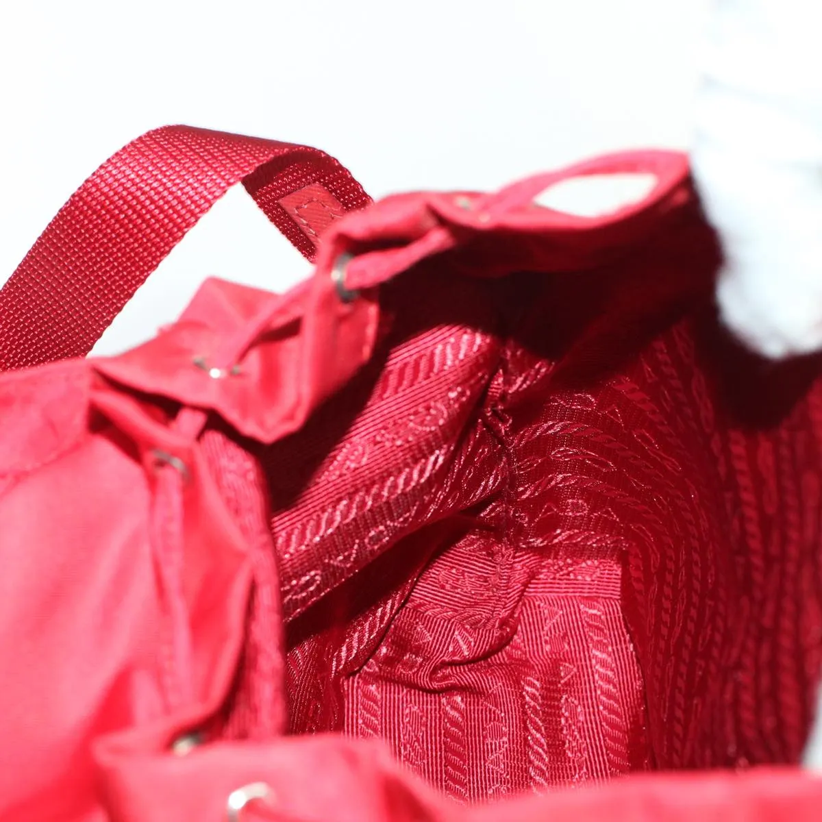 Trendy Inspired Prada Renylon Backpack