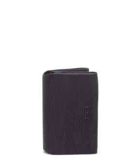 Tumi Nassau Double Gusseted Card Case in Black
