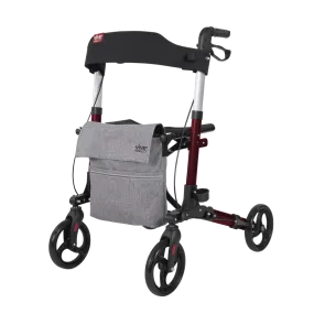 Vive Health Rollator Walker with Seat Euro Style