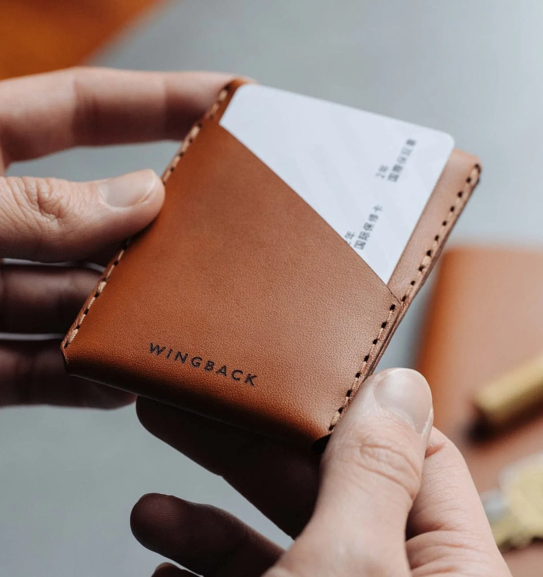 Wingback Winston Card Holder