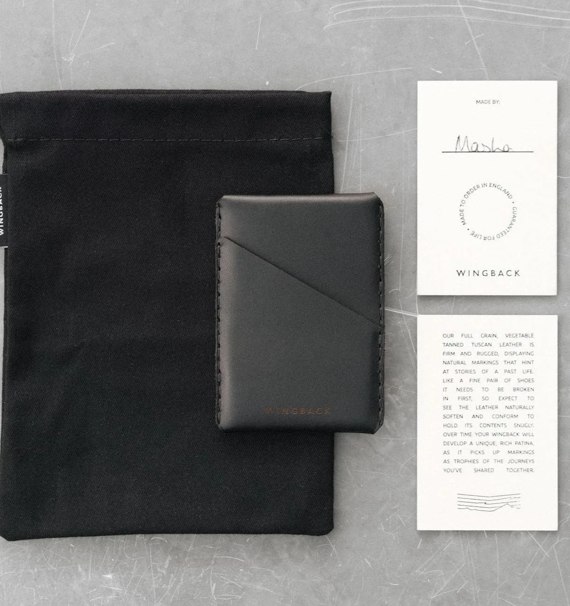 Wingback Winston Card Holder